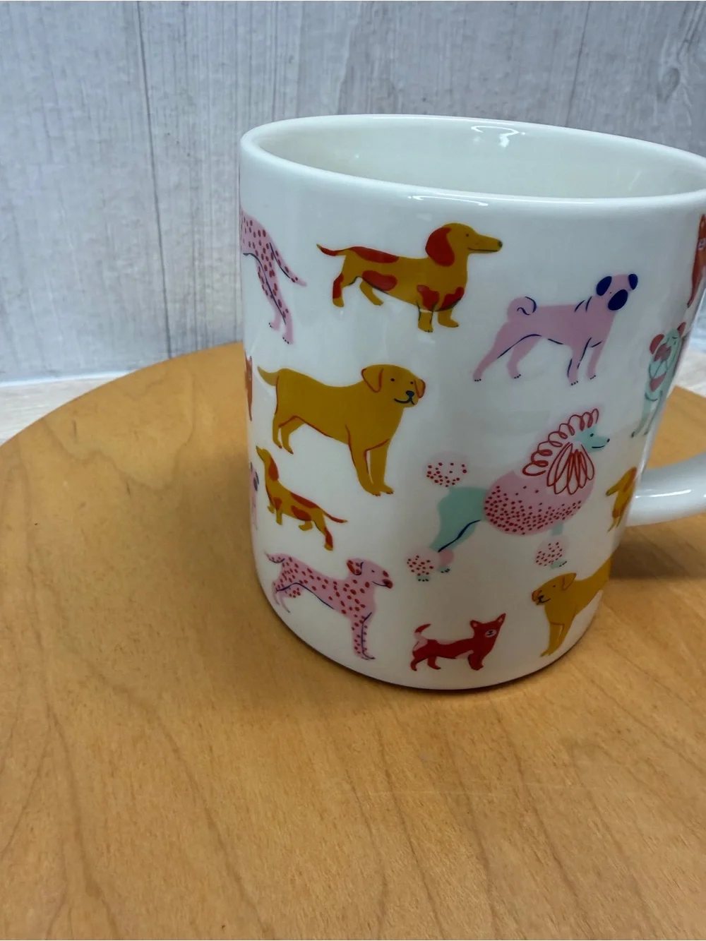 Parker Lane ~ Dog Person Ceramic Mug - Colorful Dog Illustrations Dog Lover